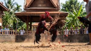 ดูไก่ชนสด